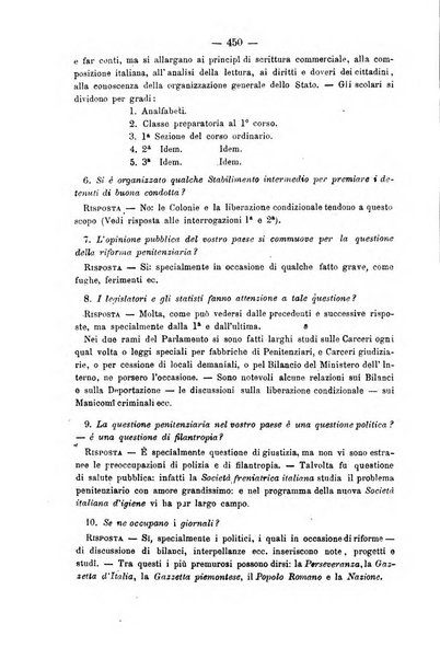 Rivista di discipline carcerarie in relazione con l'antropologia, col diritto penale, con la statistica