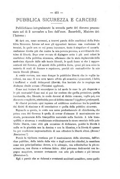 Rivista di discipline carcerarie in relazione con l'antropologia, col diritto penale, con la statistica