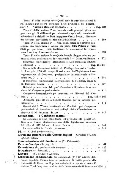 Rivista di discipline carcerarie in relazione con l'antropologia, col diritto penale, con la statistica