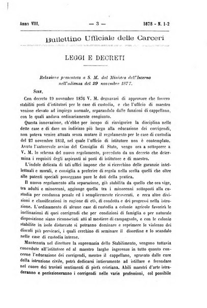 Rivista di discipline carcerarie in relazione con l'antropologia, col diritto penale, con la statistica