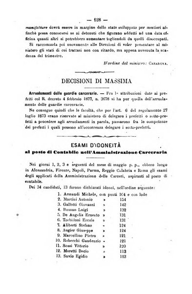 Rivista di discipline carcerarie in relazione con l'antropologia, col diritto penale, con la statistica