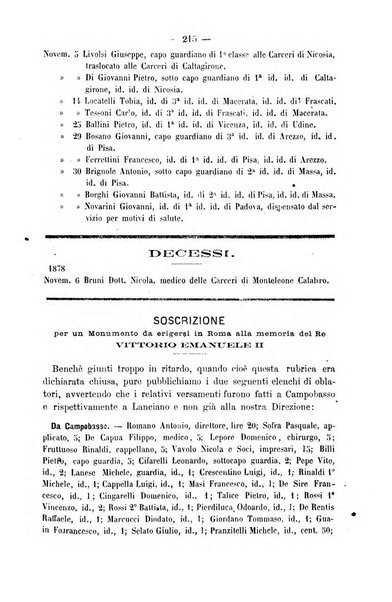 Rivista di discipline carcerarie in relazione con l'antropologia, col diritto penale, con la statistica