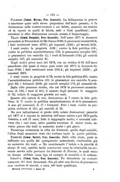 Rivista di discipline carcerarie in relazione con l'antropologia, col diritto penale, con la statistica