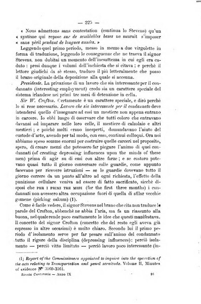 Rivista di discipline carcerarie in relazione con l'antropologia, col diritto penale, con la statistica