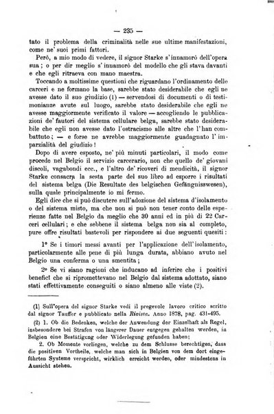 Rivista di discipline carcerarie in relazione con l'antropologia, col diritto penale, con la statistica