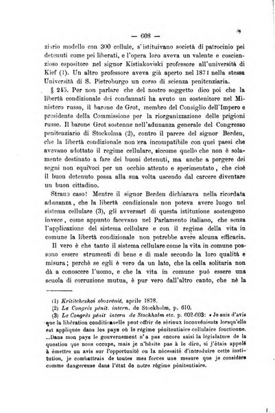 Rivista di discipline carcerarie in relazione con l'antropologia, col diritto penale, con la statistica