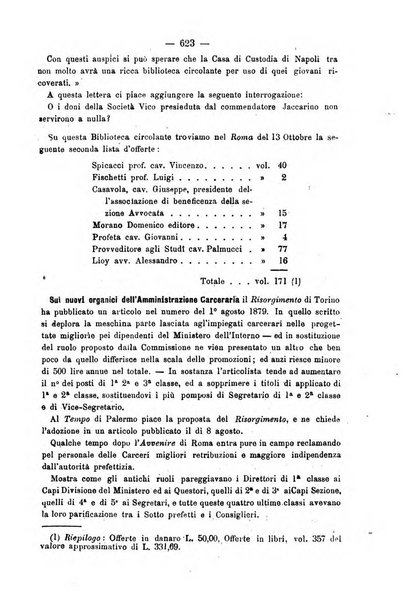 Rivista di discipline carcerarie in relazione con l'antropologia, col diritto penale, con la statistica