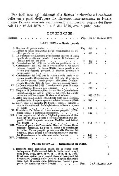 Rivista di discipline carcerarie in relazione con l'antropologia, col diritto penale, con la statistica