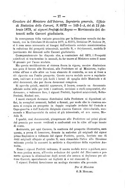 Rivista di discipline carcerarie in relazione con l'antropologia, col diritto penale, con la statistica