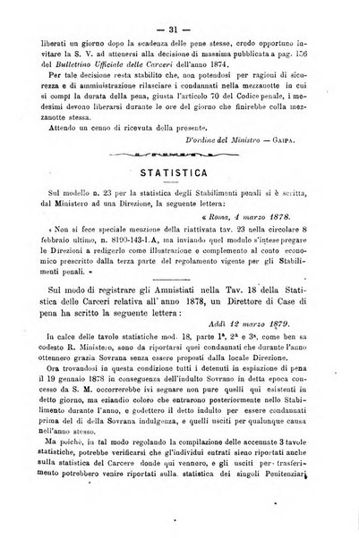 Rivista di discipline carcerarie in relazione con l'antropologia, col diritto penale, con la statistica