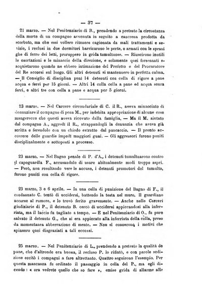 Rivista di discipline carcerarie in relazione con l'antropologia, col diritto penale, con la statistica