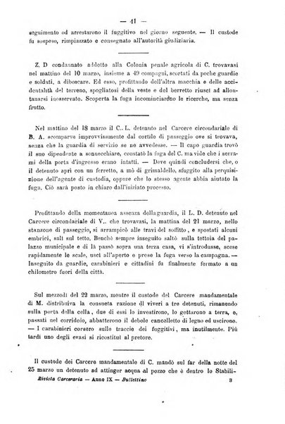 Rivista di discipline carcerarie in relazione con l'antropologia, col diritto penale, con la statistica