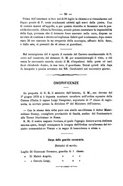 Rivista di discipline carcerarie in relazione con l'antropologia, col diritto penale, con la statistica