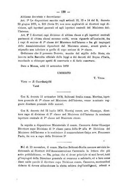 Rivista di discipline carcerarie in relazione con l'antropologia, col diritto penale, con la statistica