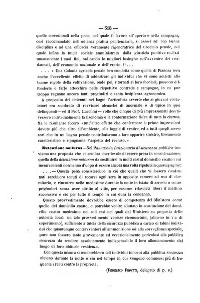 Rivista di discipline carcerarie in relazione con l'antropologia, col diritto penale, con la statistica