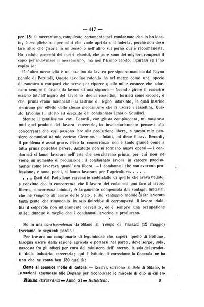 Rivista di discipline carcerarie in relazione con l'antropologia, col diritto penale, con la statistica