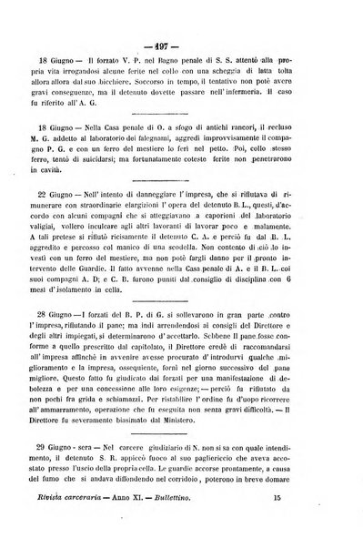 Rivista di discipline carcerarie in relazione con l'antropologia, col diritto penale, con la statistica