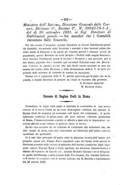 Rivista di discipline carcerarie in relazione con l'antropologia, col diritto penale, con la statistica