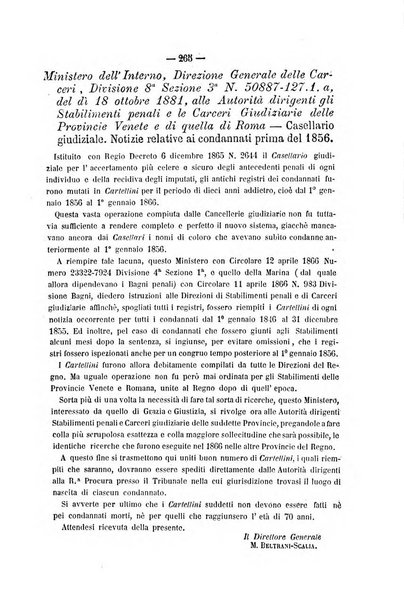 Rivista di discipline carcerarie in relazione con l'antropologia, col diritto penale, con la statistica