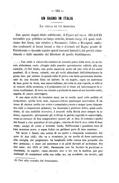 Rivista di discipline carcerarie in relazione con l'antropologia, col diritto penale, con la statistica