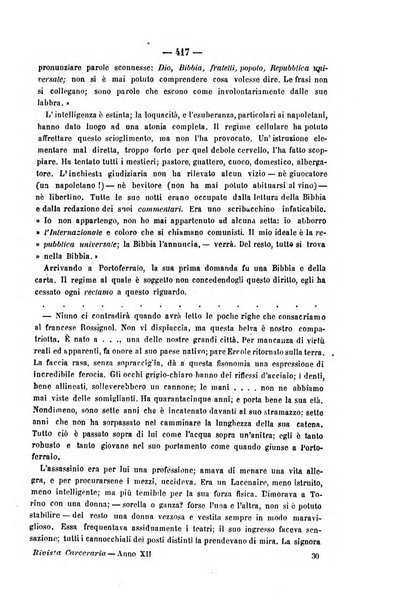 Rivista di discipline carcerarie in relazione con l'antropologia, col diritto penale, con la statistica