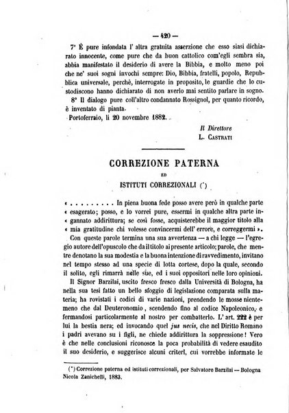 Rivista di discipline carcerarie in relazione con l'antropologia, col diritto penale, con la statistica