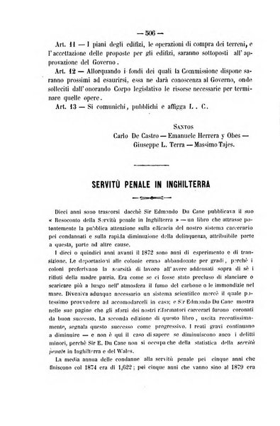 Rivista di discipline carcerarie in relazione con l'antropologia, col diritto penale, con la statistica