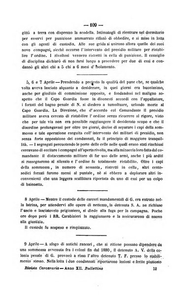 Rivista di discipline carcerarie in relazione con l'antropologia, col diritto penale, con la statistica