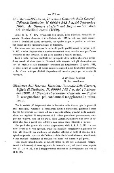 Rivista di discipline carcerarie in relazione con l'antropologia, col diritto penale, con la statistica