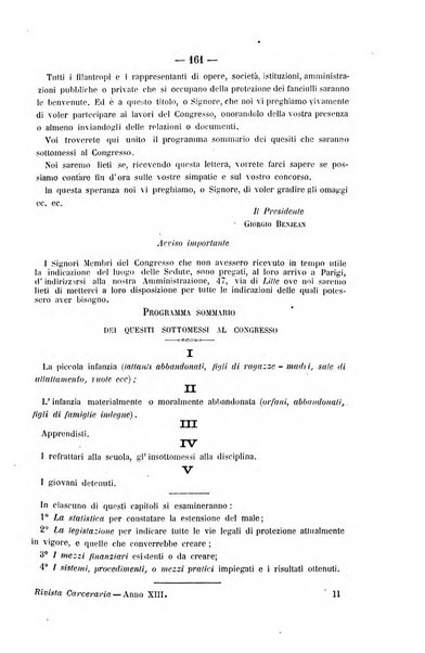 Rivista di discipline carcerarie in relazione con l'antropologia, col diritto penale, con la statistica