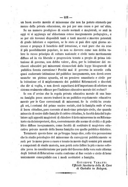 Rivista di discipline carcerarie in relazione con l'antropologia, col diritto penale, con la statistica