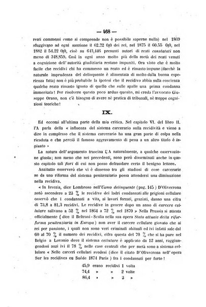 Rivista di discipline carcerarie in relazione con l'antropologia, col diritto penale, con la statistica