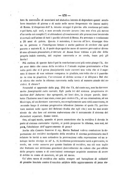 Rivista di discipline carcerarie in relazione con l'antropologia, col diritto penale, con la statistica