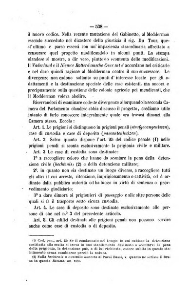 Rivista di discipline carcerarie in relazione con l'antropologia, col diritto penale, con la statistica