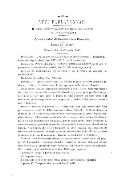 Rivista di discipline carcerarie in relazione con l'antropologia, col diritto penale, con la statistica