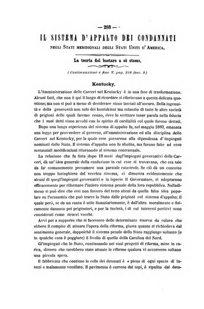 Rivista di discipline carcerarie in relazione con l'antropologia, col diritto penale, con la statistica