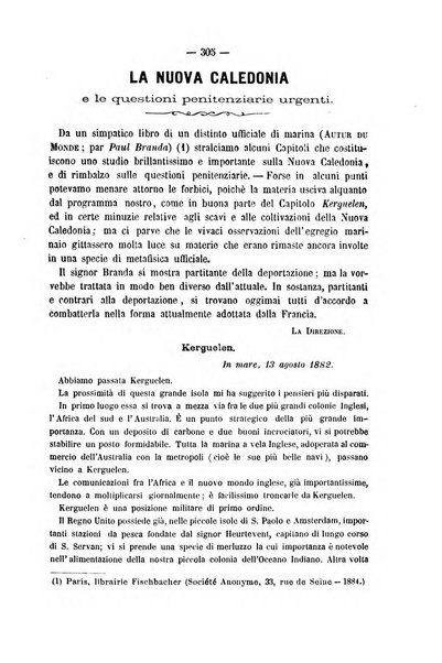 Rivista di discipline carcerarie in relazione con l'antropologia, col diritto penale, con la statistica