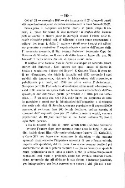 Rivista di discipline carcerarie in relazione con l'antropologia, col diritto penale, con la statistica