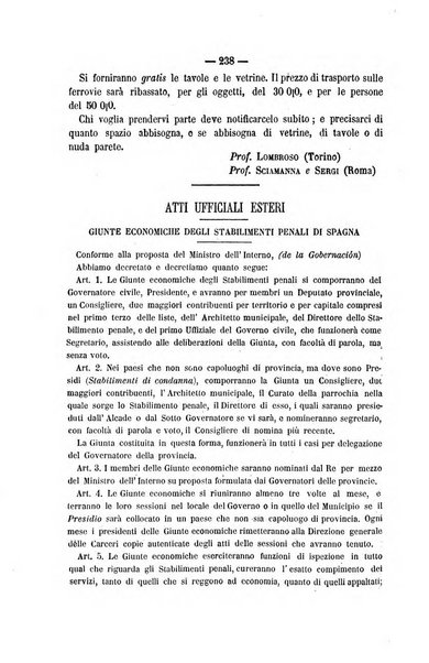 Rivista di discipline carcerarie in relazione con l'antropologia, col diritto penale, con la statistica