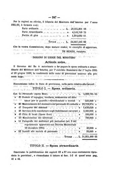 Rivista di discipline carcerarie in relazione con l'antropologia, col diritto penale, con la statistica