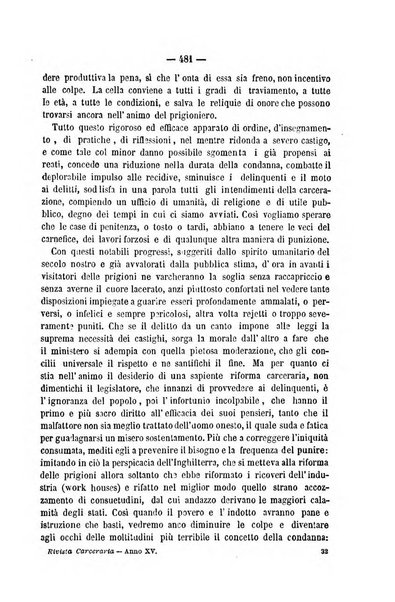 Rivista di discipline carcerarie in relazione con l'antropologia, col diritto penale, con la statistica