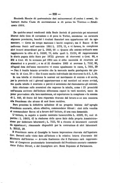 Rivista di discipline carcerarie in relazione con l'antropologia, col diritto penale, con la statistica