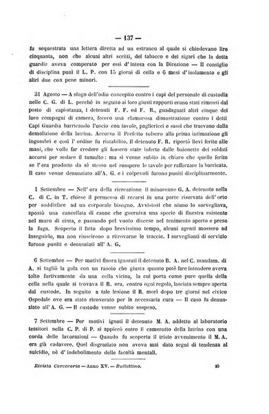 Rivista di discipline carcerarie in relazione con l'antropologia, col diritto penale, con la statistica