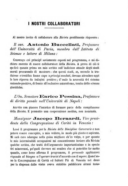 Rivista di discipline carcerarie in relazione con l'antropologia, col diritto penale, con la statistica