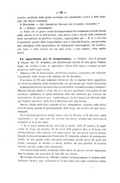 Rivista di discipline carcerarie in relazione con l'antropologia, col diritto penale, con la statistica