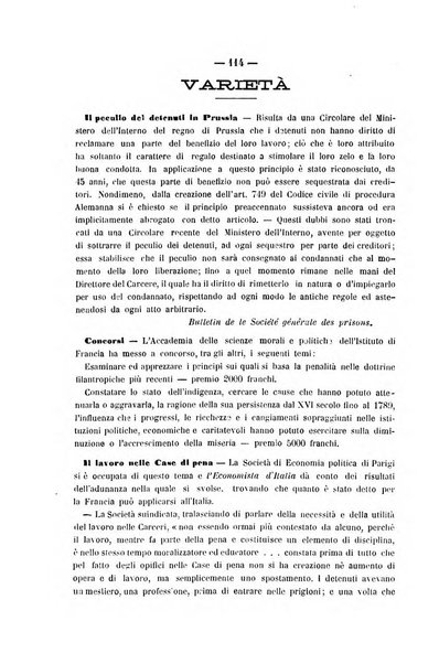 Rivista di discipline carcerarie in relazione con l'antropologia, col diritto penale, con la statistica