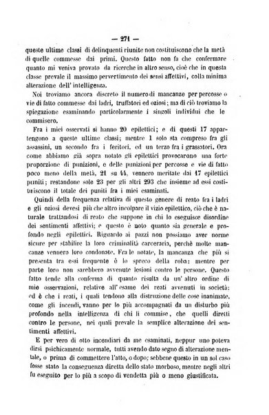 Rivista di discipline carcerarie in relazione con l'antropologia, col diritto penale, con la statistica