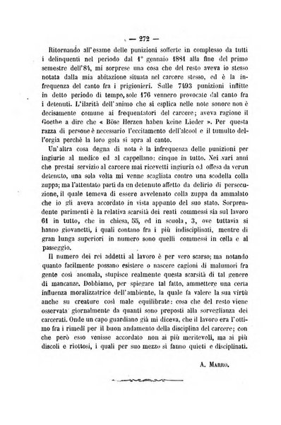 Rivista di discipline carcerarie in relazione con l'antropologia, col diritto penale, con la statistica