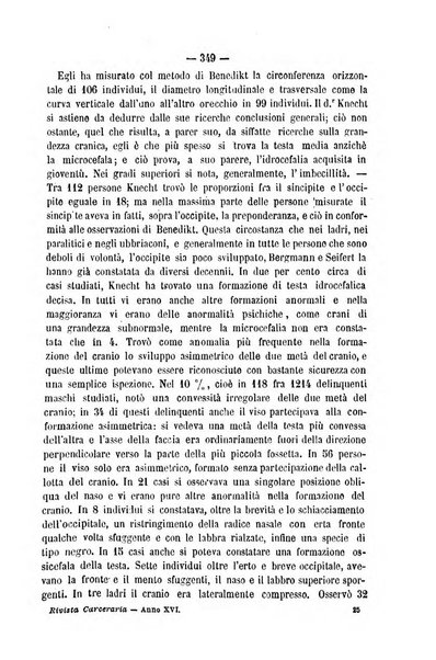 Rivista di discipline carcerarie in relazione con l'antropologia, col diritto penale, con la statistica