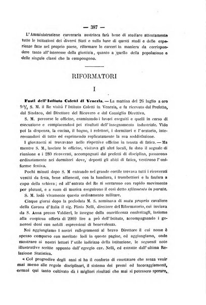 Rivista di discipline carcerarie in relazione con l'antropologia, col diritto penale, con la statistica